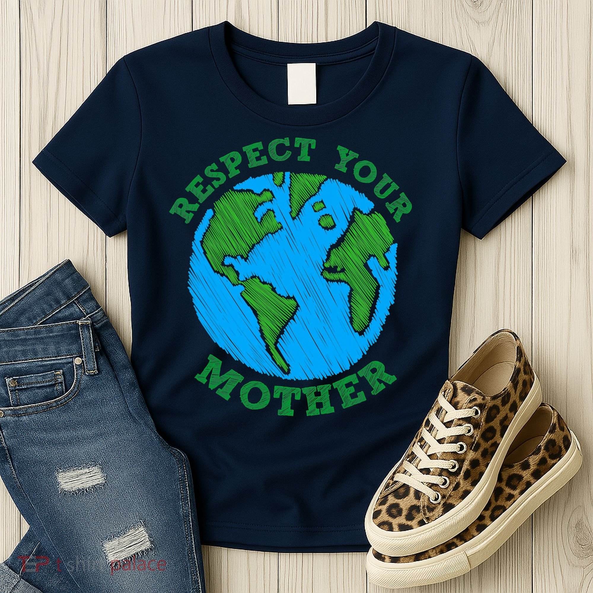 Earth Day Gifts Respect Your Mother Nature Lover Tee Women's T-Shirt
