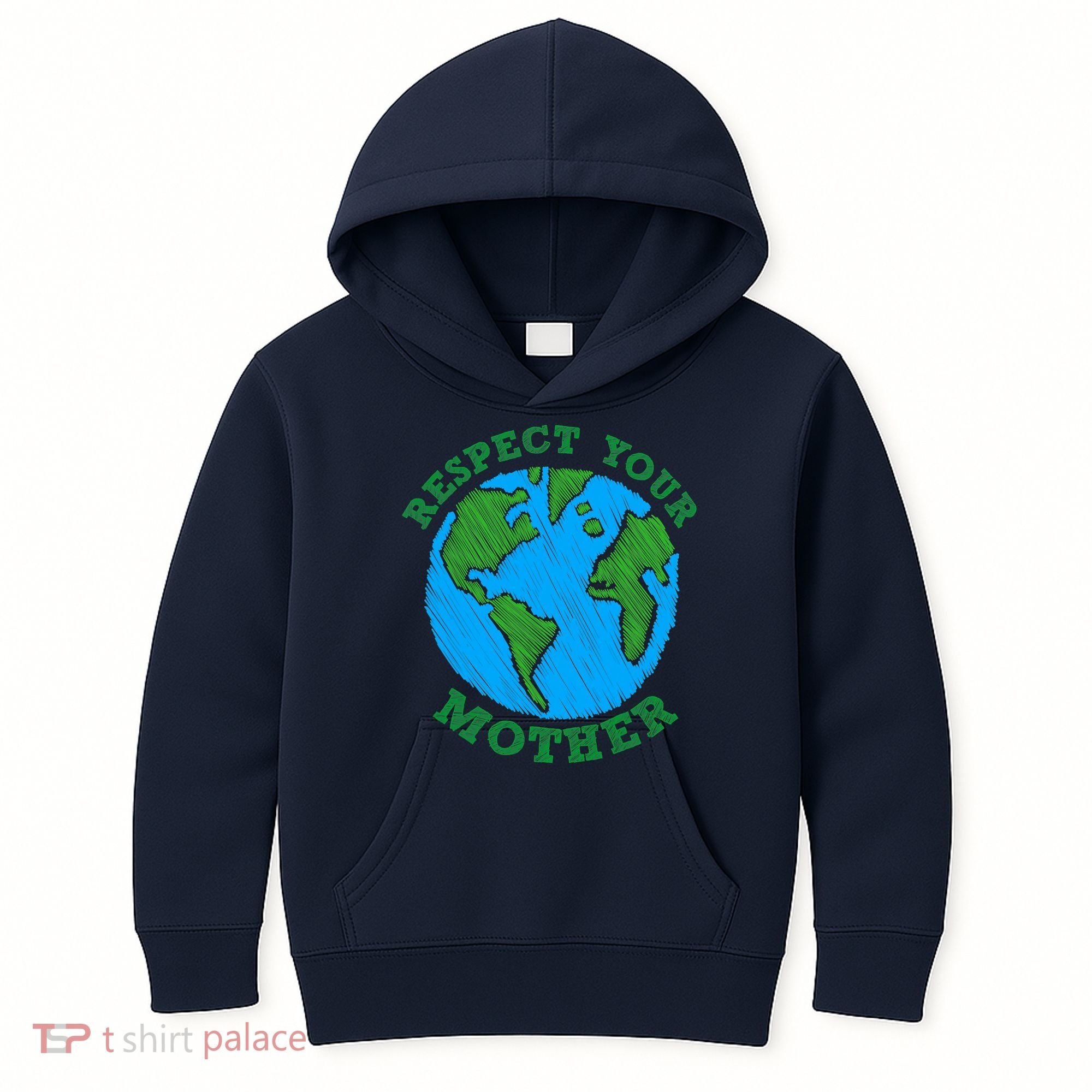 Earth Day Gifts Respect Your Mother Nature Lover Tee Kids Hoodie