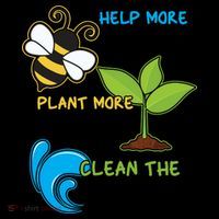 Earth Day Help More Bee Plant More Trees Clean The Seas Coffee Mug thumb 5