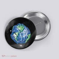 Earth Day Hands Button thumb 0
