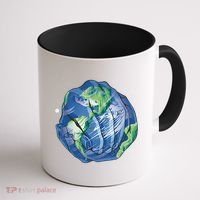 Earth Day Hands Coffee Mug thumb 1
