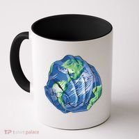 Earth Day Hands Coffee Mug thumb 0