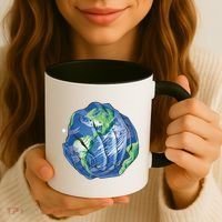 Earth Day Hands Coffee Mug thumb 3