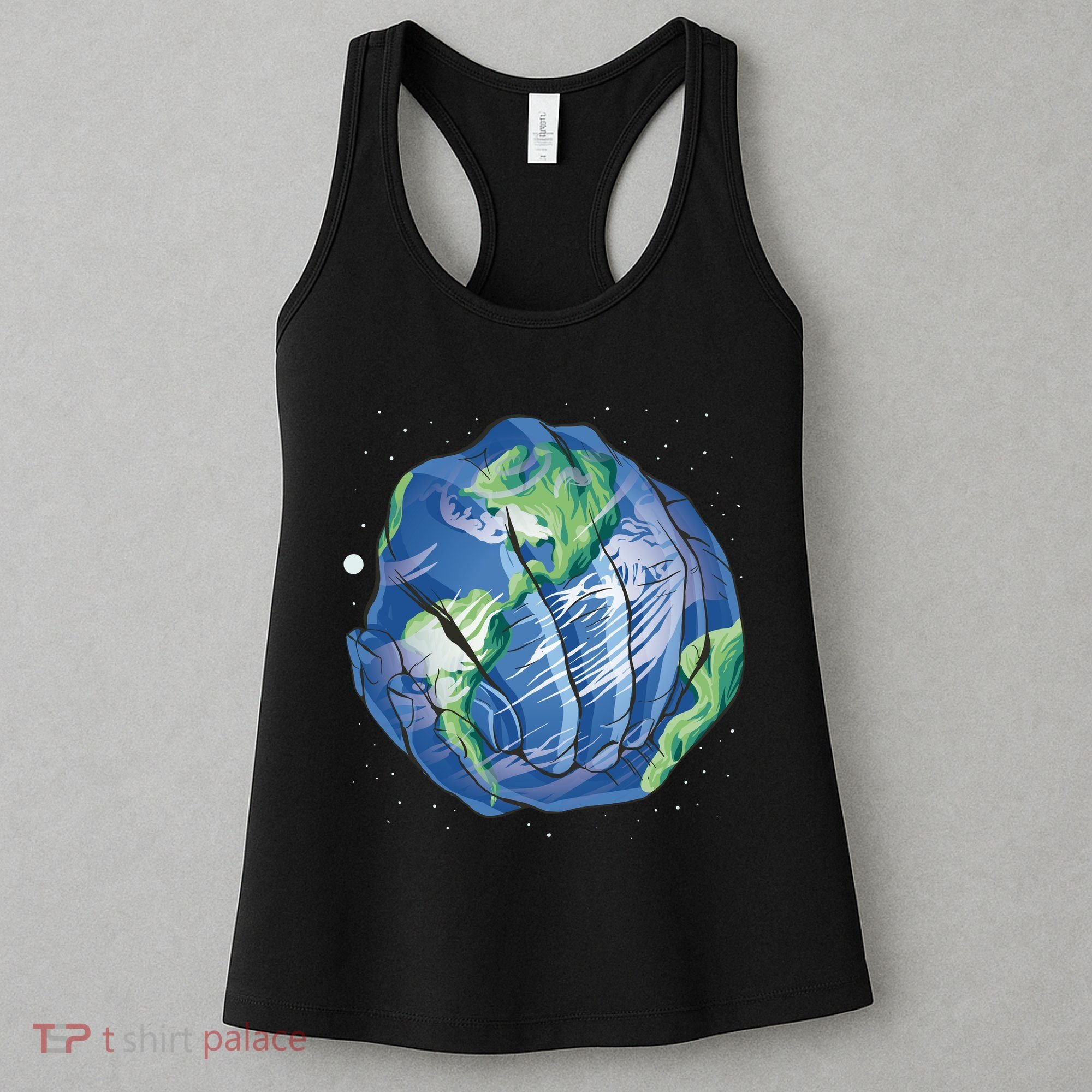 Earth Day Hands Women's Tank Top