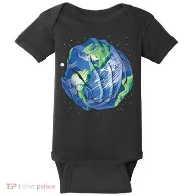 Earth Day Hands Baby Bodysuit