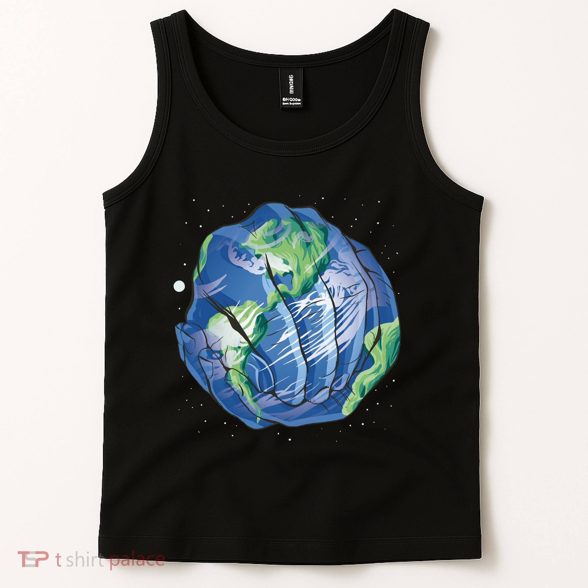 Earth Day Hands Tank Top