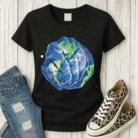 Earth Day Hands Women's T-Shirt thumb 3
