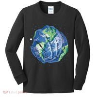 Earth Day Hands Kids Long Sleeve Shirt thumb 0