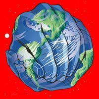 Earth Day Hands Santa Hat thumb 1