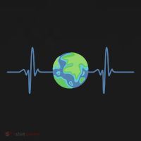 Earth Day Heartbeat Tote Bag thumb 4