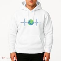 Earth Day Heartbeat Hoodie thumb 2