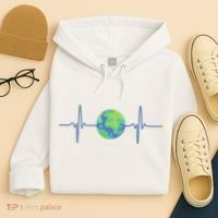 Earth Day Heartbeat Hoodie thumb 4