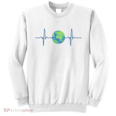 Earth Day Heartbeat Sweatshirt