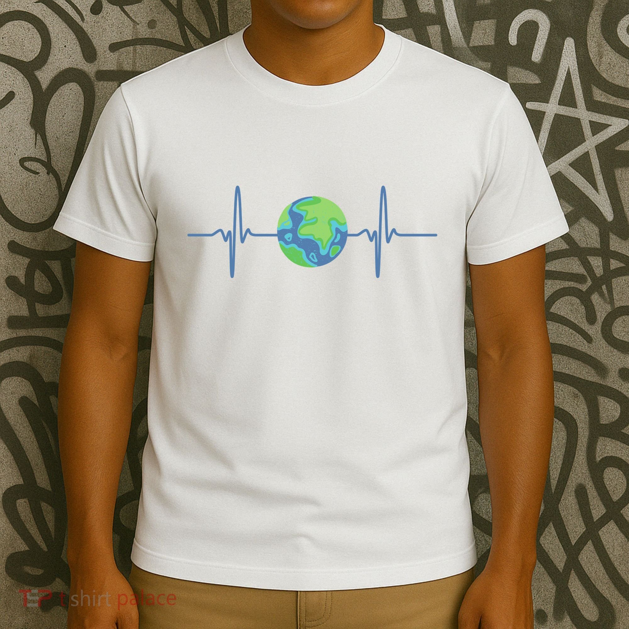 Earth Day Heartbeat T-Shirt