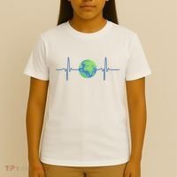 Earth Day Heartbeat T-Shirt thumb 4