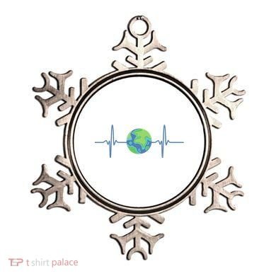Earth Day Heartbeat Ornament