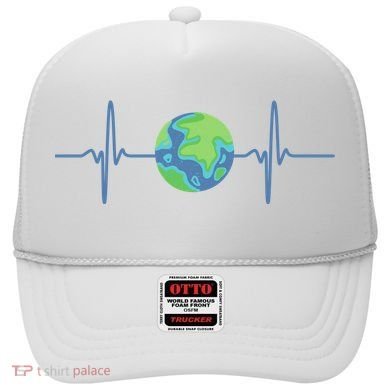 Earth Day Heartbeat Hat