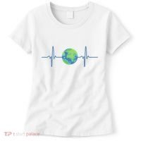 Earth Day Heartbeat Women's T-Shirt thumb 0