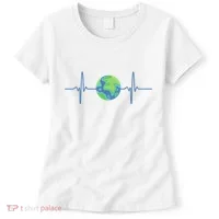 Earth Day Heartbeat Women's T-Shirt thumb 0