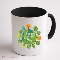 Earth Day Happy Earth Day Trees Coffee Mug thumb 1