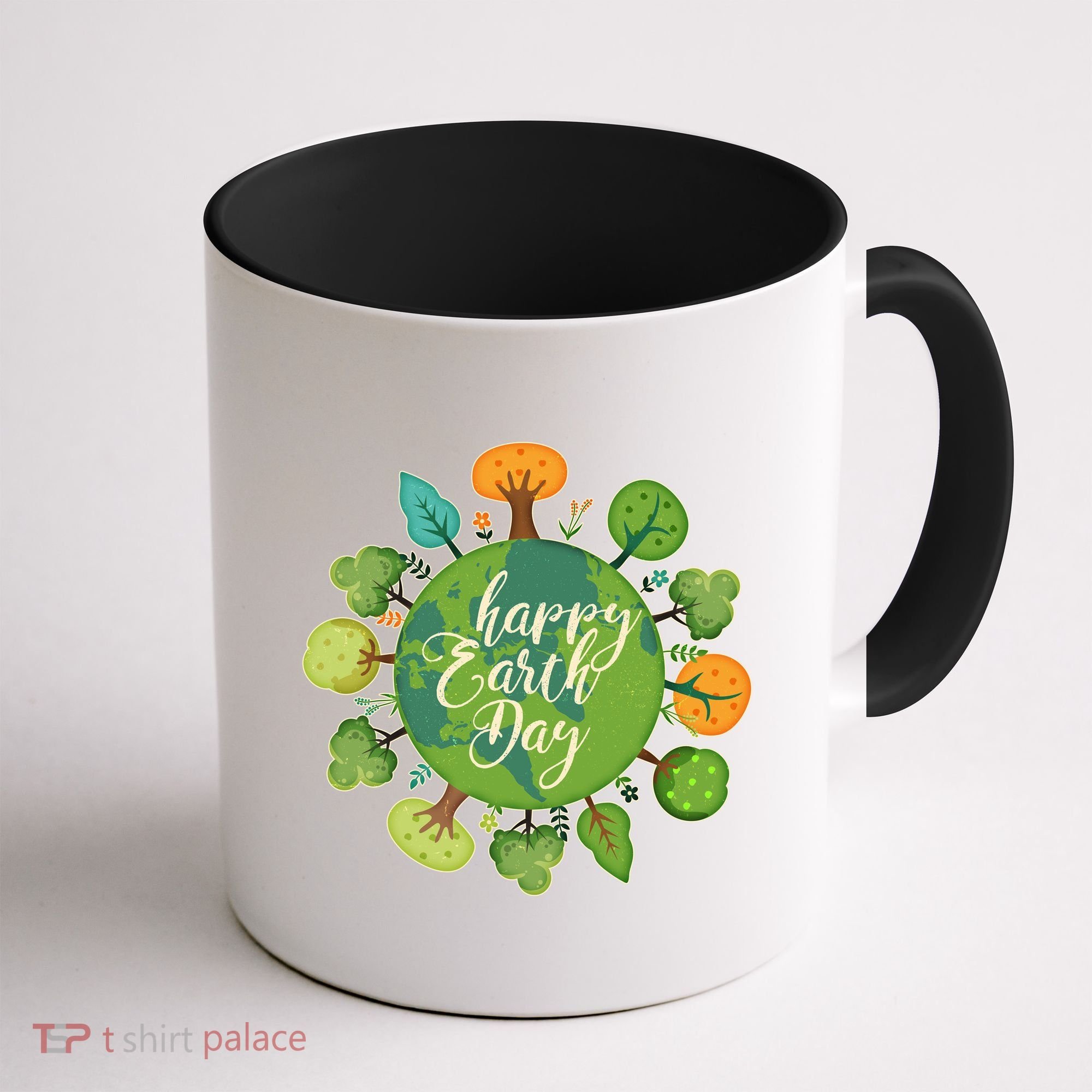 Earth Day Happy Earth Day Trees Coffee Mug