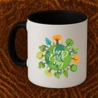 Earth Day Happy Earth Day Trees Coffee Mug thumb 2