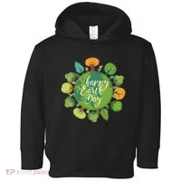 Earth Day Happy Earth Day Trees Toddler Hoodie thumb 0