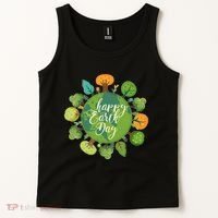 Earth Day Happy Earth Day Trees Tank Top thumb 2
