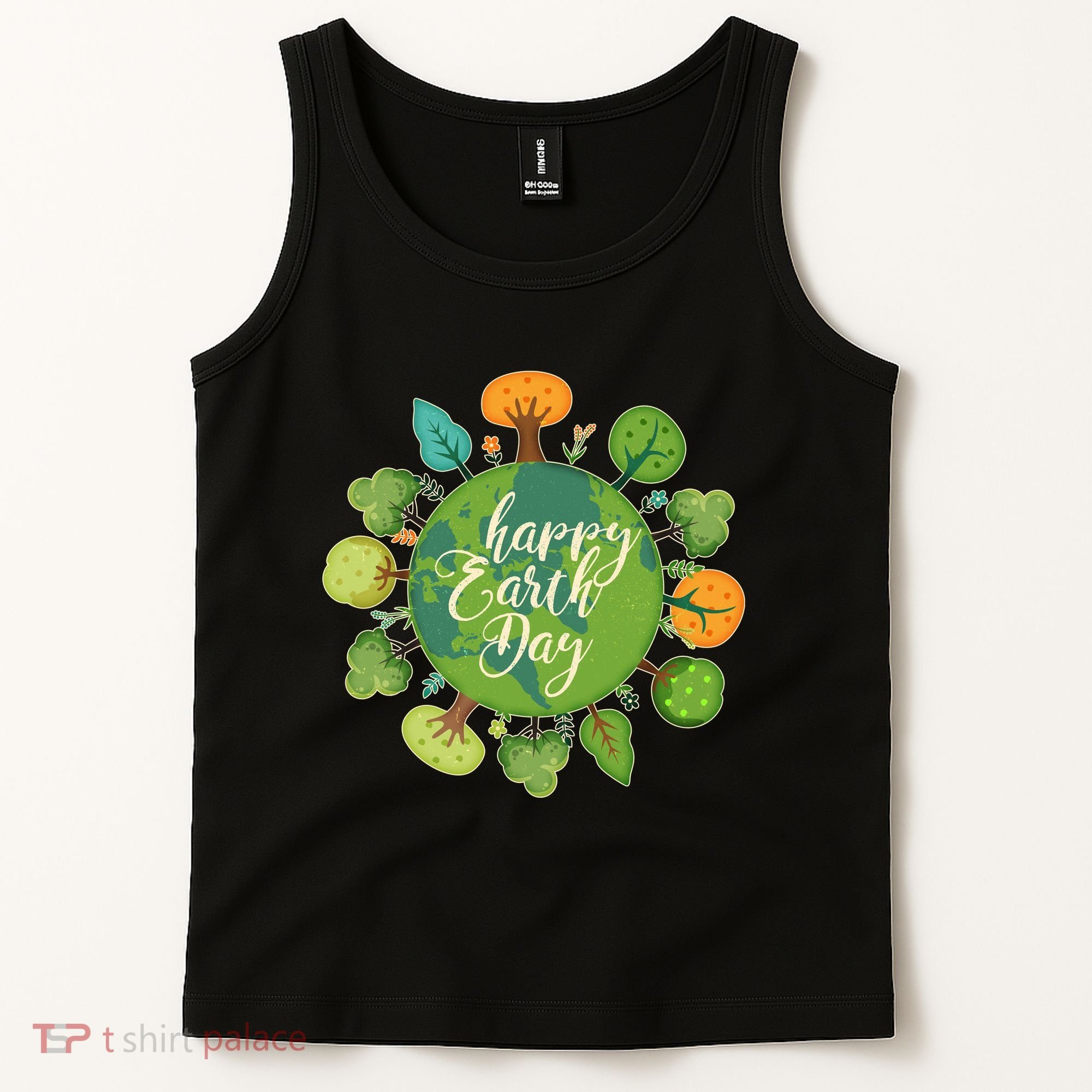 Earth Day Happy Earth Day Trees Tank Top