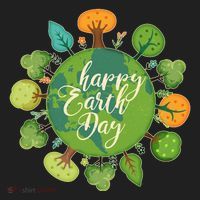 Earth Day Happy Earth Day Trees Golf Towel thumb 3