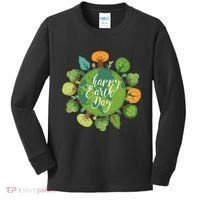 Earth Day Happy Earth Day Trees Kids Long Sleeve Shirt thumb 0