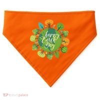 Earth Day Happy Earth Day Trees USA-Made Doggie Bandana thumb 0