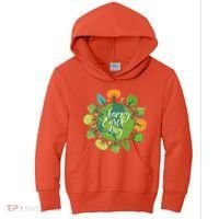 Earth Day Happy Earth Day Trees Kids Hoodie thumb 0