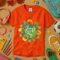 Earth Day Happy Earth Day Trees Kids T-Shirt thumb 3