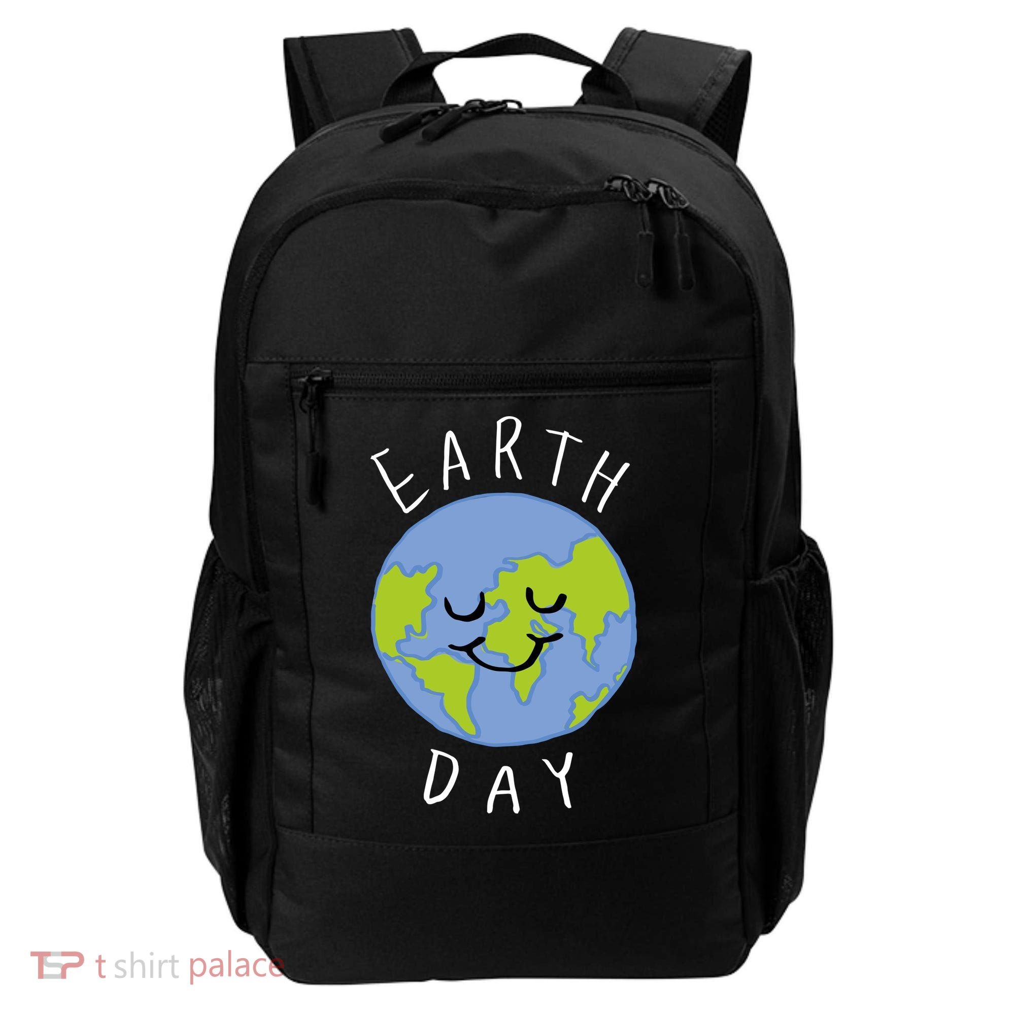Earth Day Happy Planet Backpack