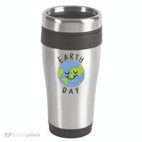 Earth Day Happy Planet 16oz Travel Tumbler thumb 0