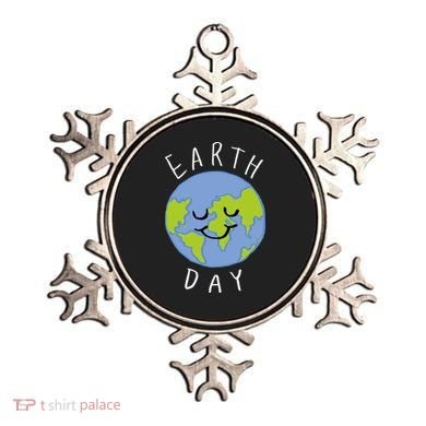 Earth Day Happy Planet Ornament