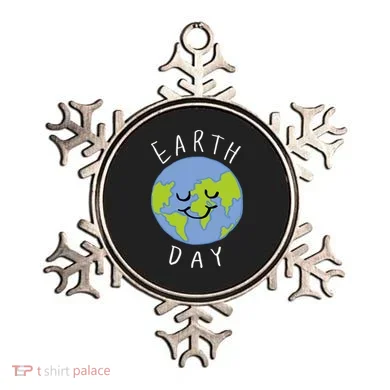 Earth Day Happy Planet Ornament