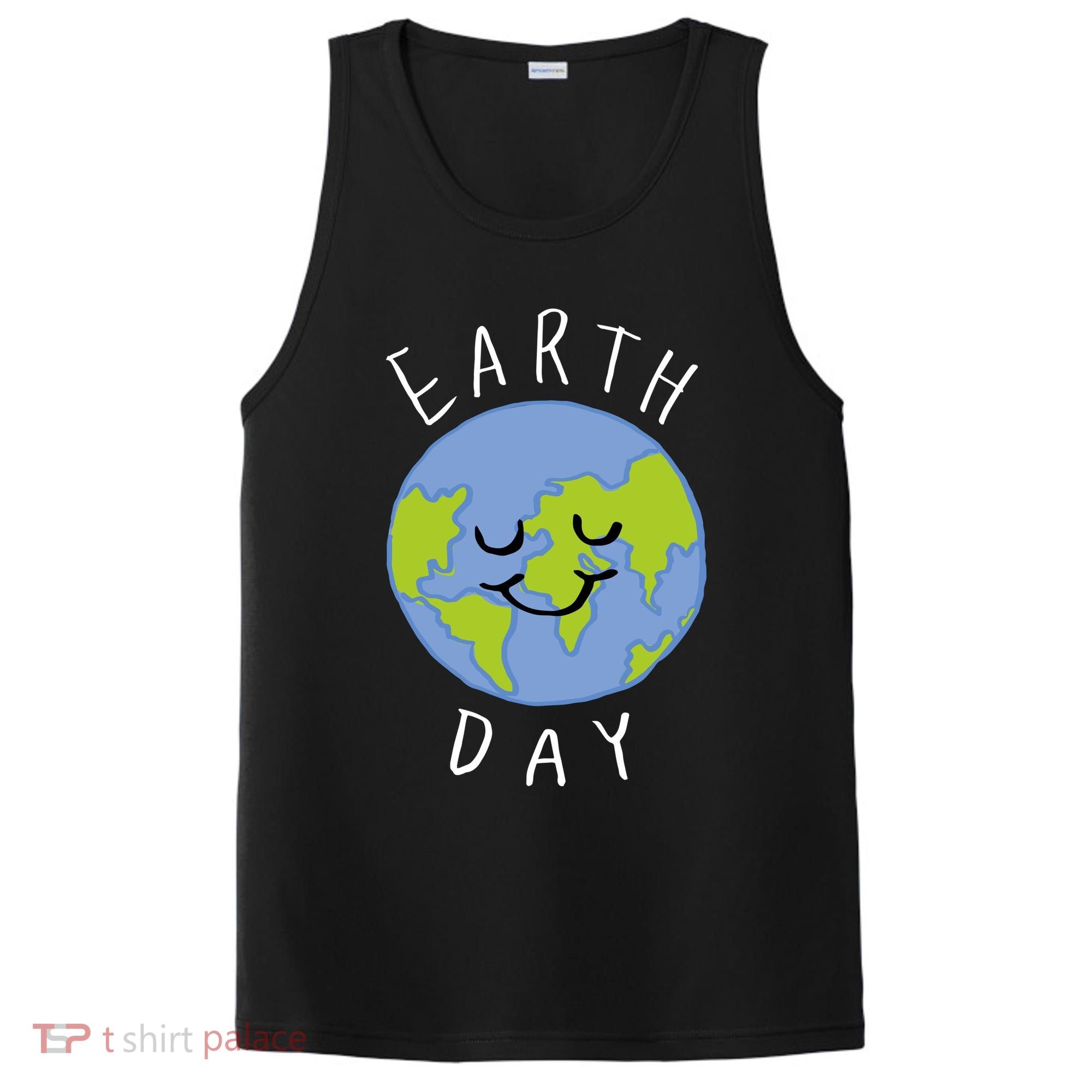 Earth Day Happy Planet PosiCharge Competitor Tank