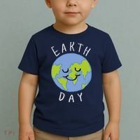 Earth Day Happy Planet Toddler T-Shirt thumb 2