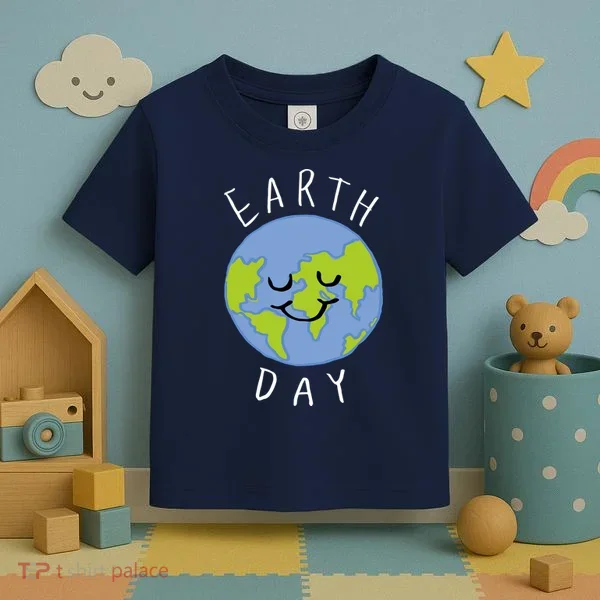 Earth Day Happy Planet Toddler T-Shirt
