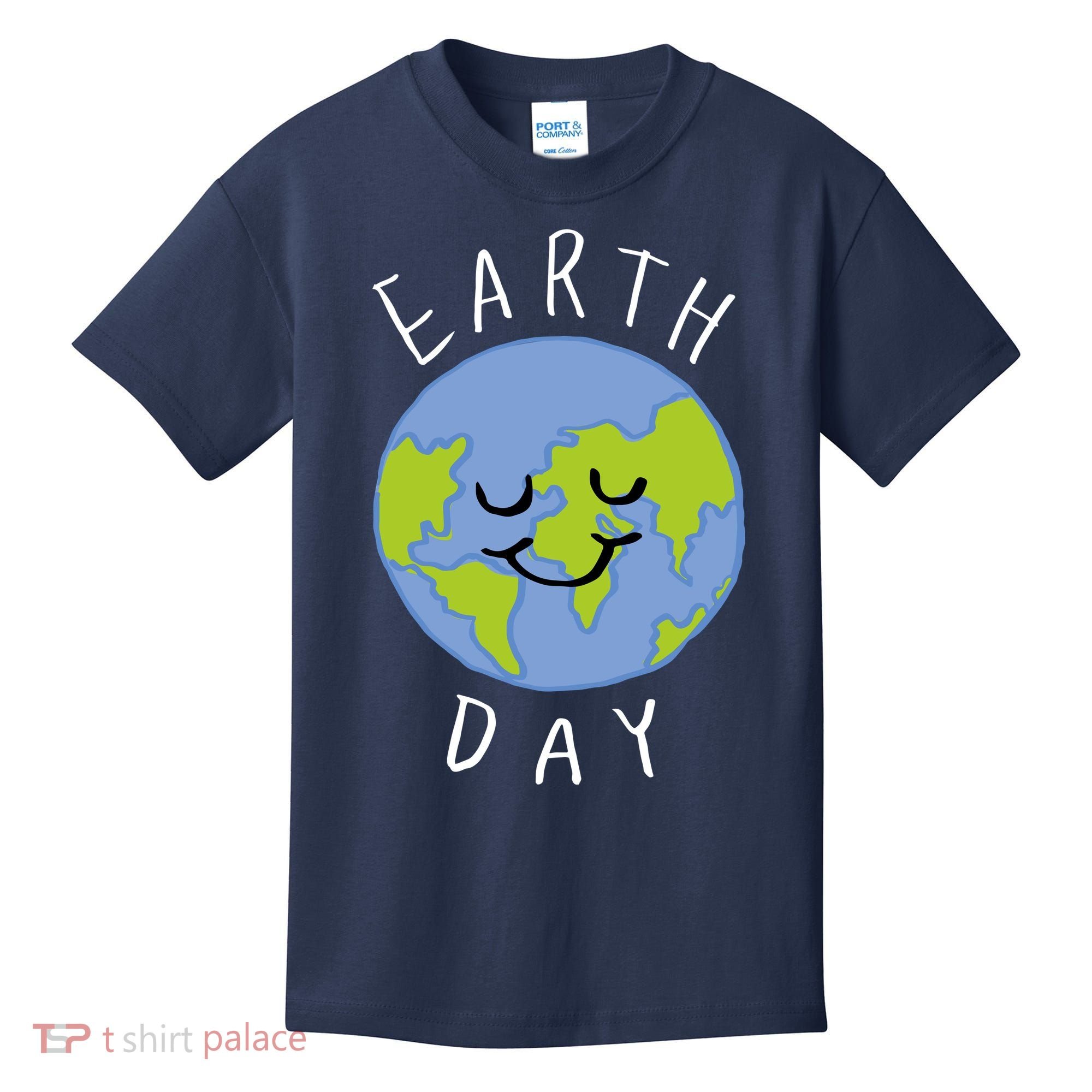 Earth Day Happy Planet Kids T-Shirt