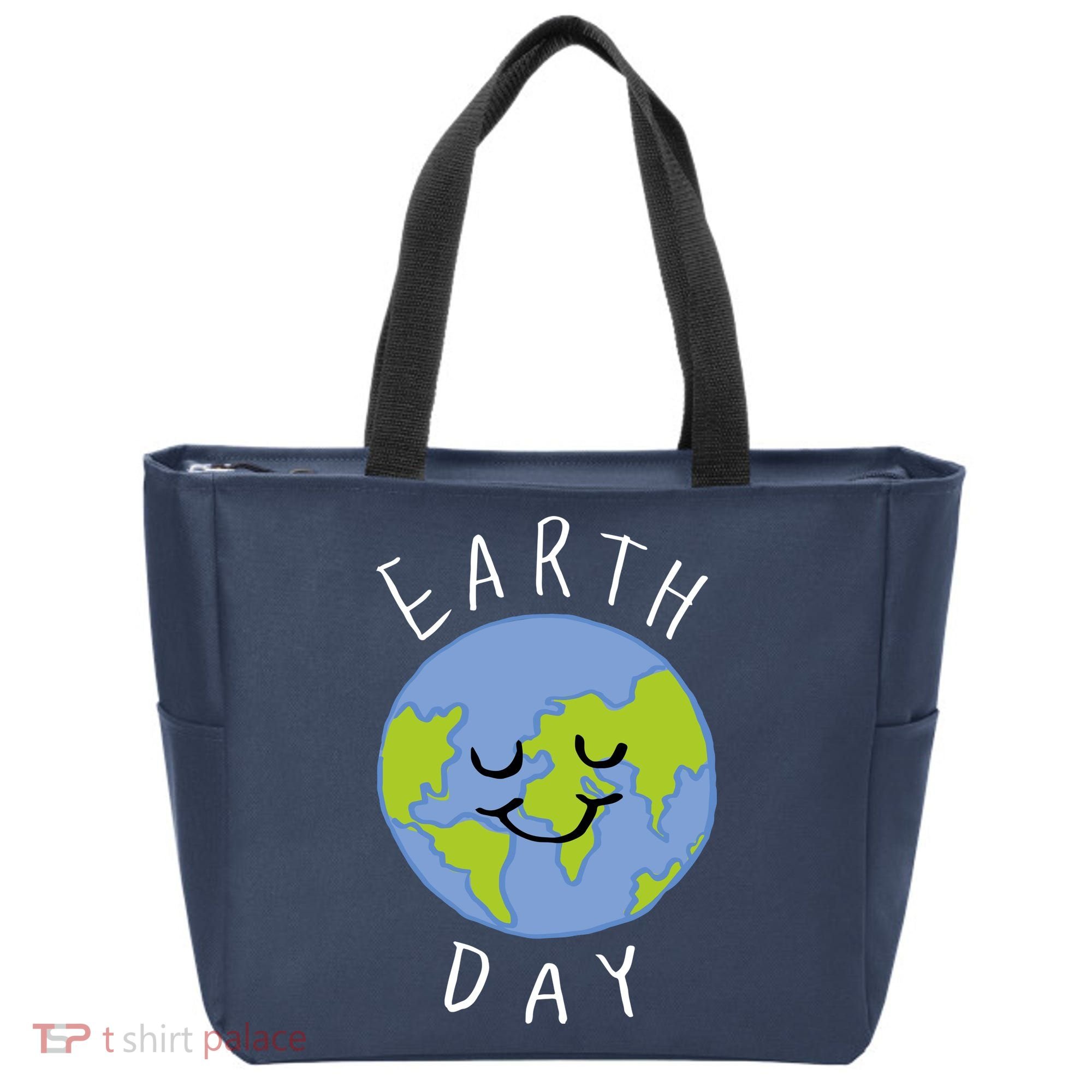 Earth Day Happy Planet Tote Bag
