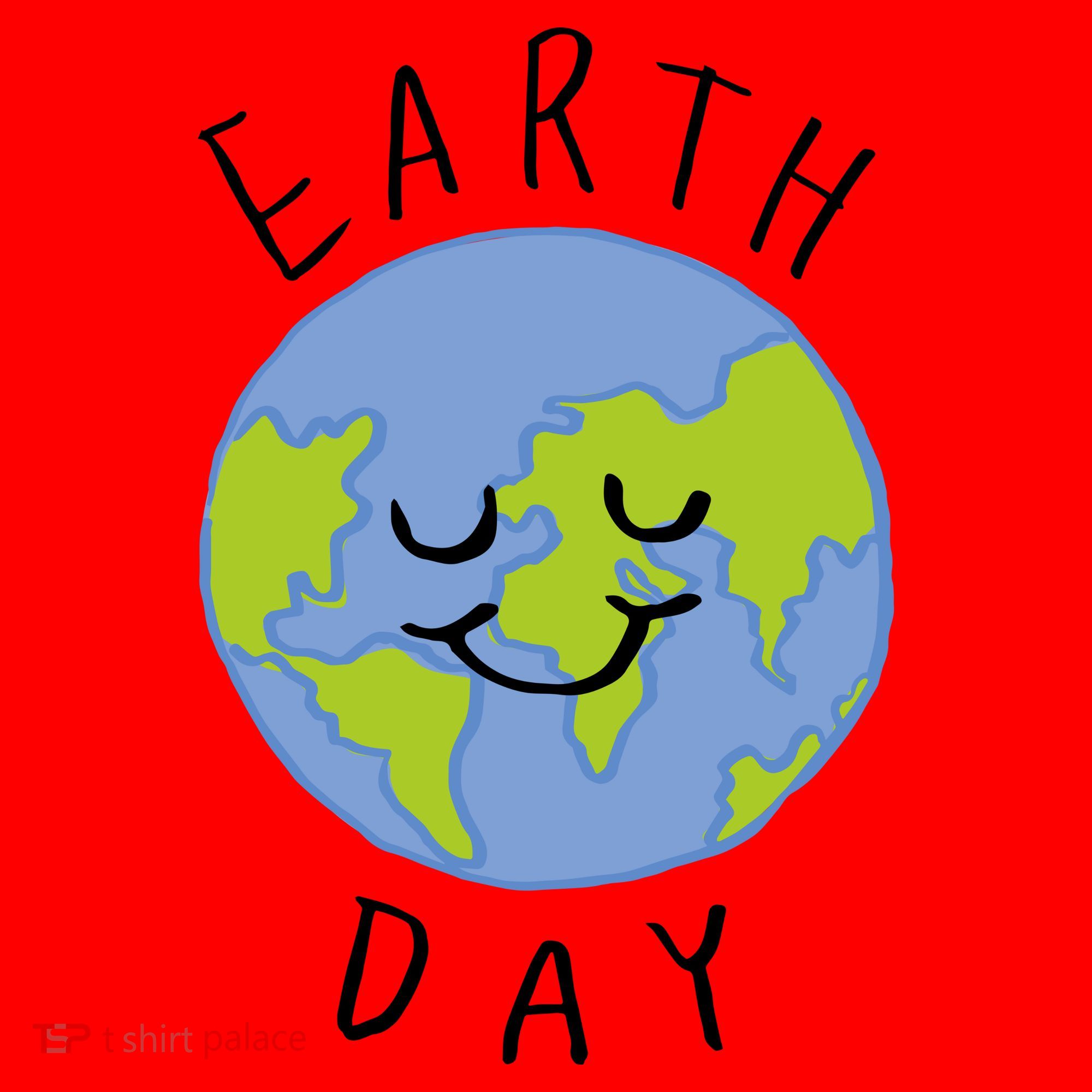 Earth Day Happy Planet Santa Hat