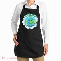 Earth Day Happy Globe Apron thumb 2