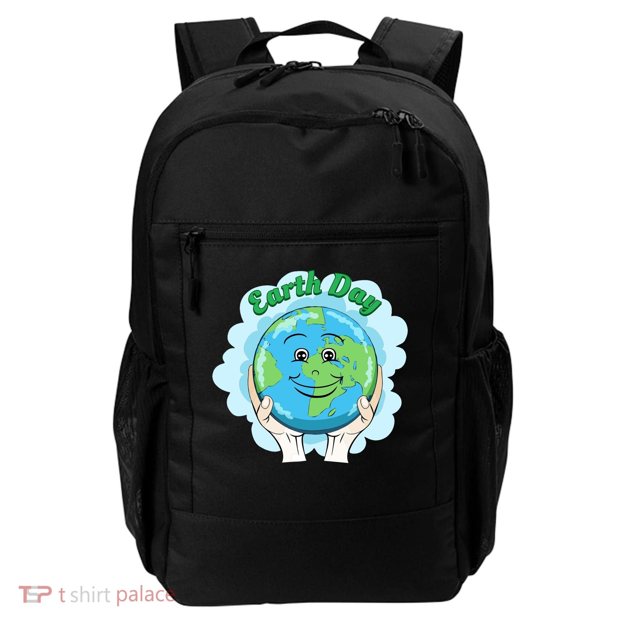 Earth Day Happy Globe Backpack