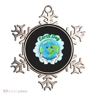 Earth Day Happy Globe Ornament