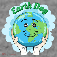 Earth Day Happy Globe Doggie Tank thumb 3