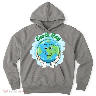 Earth Day Happy Globe Hoodie