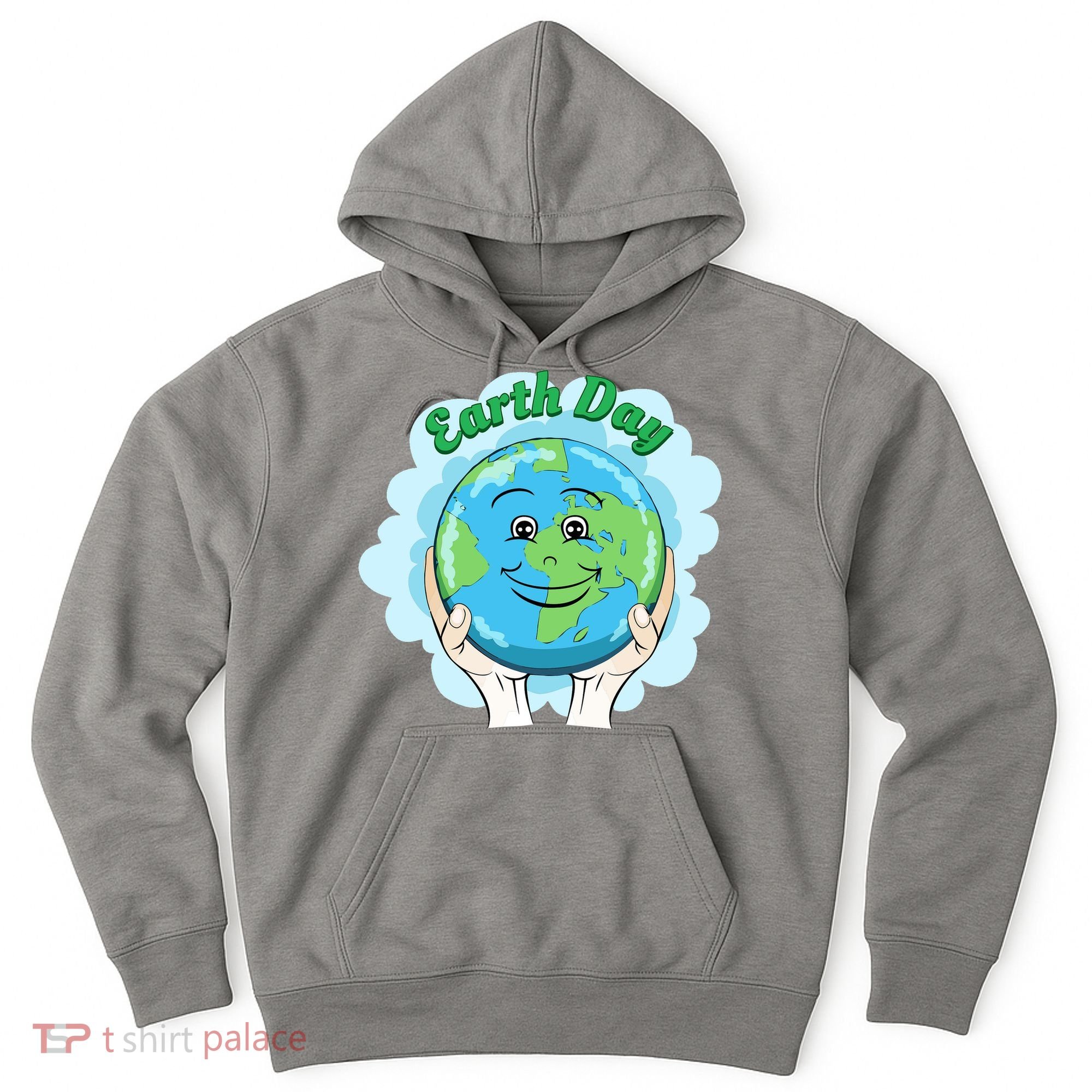 Earth Day Happy Globe Hoodie